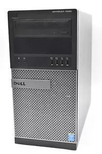 Dell Optiplex 7020 TWR PC i5-4590 3.3GHz 16GB 128GB SSD + 1TB HDD HD 8490 WIN10 - Picture 1 of 5