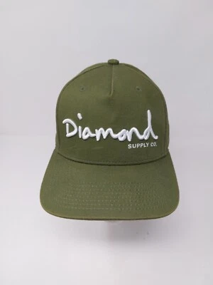 Diamond Supply Co Script Logo Snapback Sombrero Gorra Ajustable Foto 1 de 4