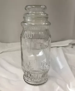 Vintage Pflanzgefäße Mr. Erdnussglas Kanisterglas mit Deckel 1979 Anker Hocking 10 Zoll - Bild 1 von 7