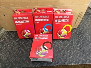 ink cartridge RB-LC3033XXL Yellow, Black, Magenta, Cyan 1 Of Each - Picture 1 of 3