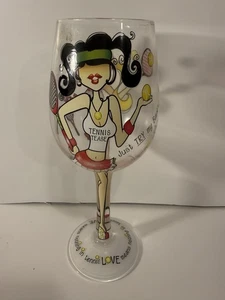 Colección de copas de vino para mujer Tennis Bottom’s Up - Imagen 1 de 3
