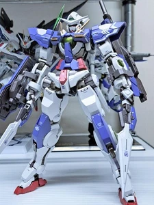 Figura de acción Bandai Metal Build Gundam Exia Repair III, cofre y antena repintados - Imagen 1 de 17