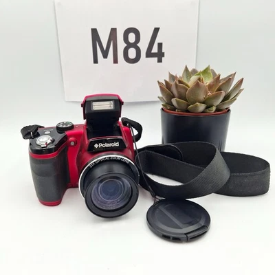 Polaroid iS2132 Digital Camera - 16 MP/21x Zoom *Candy Apple Red* Tested. refB.O - Image 1 of 4