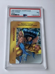 Speciale Marvel OVERPOWER 1995 WOLVERINE HEAL - PSA 7 NM - Foto 1 di 2