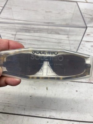 Gafas de sol plegables compactas Giorgio Nannini Sole Mio lentes estándar carey Foto 1 de 3