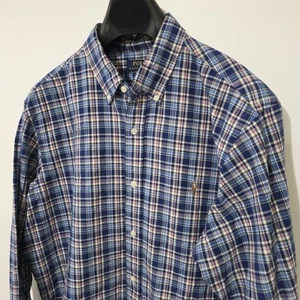EUC Polo Ralph Lauren klassische Passform kariertes Oxford Button-Down Hemd XL - Bild 1 von 7