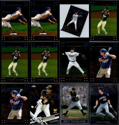 Lote de tarjetas Topps cromadas de los Padres de San Diego (92) - Casi desaparecidas - Consigue la tuya antes... Foto 1 de 4