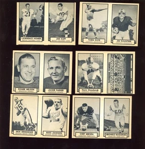 Juego completo de 87 tarjetas de fútbol americano canadiense Topps CFL 1962 casi nuevo+ - Imagen 1 de 2