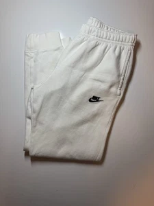 Joggers blancos para hombre Nike talla mediana - Imagen 1 de 6