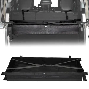 Rear Trunk Cargo Rack Storage for 2007-2025 Wrangler JK JL 4-Door, Foldable S... - Picture 1 of 7