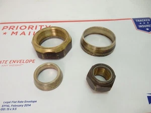 MerCruiser Bravo 3 Prop Nuts + Thrust Washers 859131, 862907,805100  Fresh Water - Picture 1 of 3