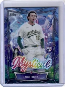 2025 Topps Update Nick Kurtz Mystical Insert Card Oakland Athletics - Bild 1 von 2