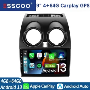 4G+64G For Nissan Qashqai 1 J10 2006-2013 Carplay Radio Stereo Android 13 GPS BT - Picture 1 of 14