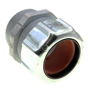 THOMAS & BETTS 2564 DIE-CAST STRAIN RELIEF CORD CONNECTOR, 1-1/2" - Picture 1 of 3