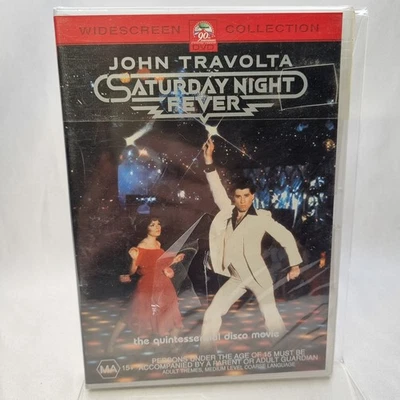 Saturday Night Fever 1977 John Travolta New And Sealed Classic 70s Disco Movie - Image 1 of 4