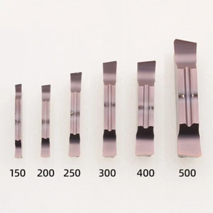 MGGN150/200/250/300/400/500R/L -8/15 bevel Carbide Grooving Inserts Turning Tool - Picture 1 of 1