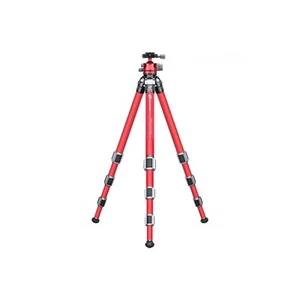 Leofoto Athena LA-324C 10Layer Carbon Titanium Feet RED Tripod + LH-40 Ballhead - Picture 1 of 4
