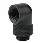 G1/4 2-Part Water Cooling Fittings Thin Tube 90° Right Angle Elbow Connector
