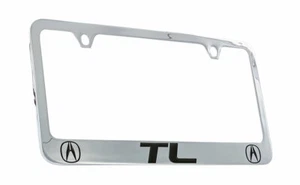 Acura TL Chrome Plated Metal License Plate Frame Holder - Bild 1 von 4