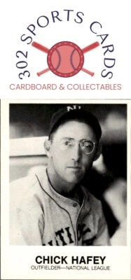 1977-84 Galasso Glossy Greats #217 Chick Hafey - Image 1 of 2