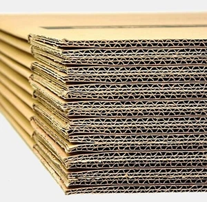 HOUSE MOVING STRONG EMPTY 10 X CARDBOARD BOXES STORAGE REMOVAL OFFICE BOX UK - Picture 1 of 2