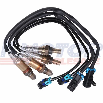 4x O2 Oxygen Sensor For Chevrolet Silverado 1500 Tahoe 2006 2007 Up & Downstream - Image 1 of 4