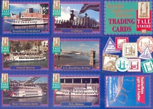 TALL STACKS RIVER BOATS 1992 LENS CRAFTERS FACTORY BASE CARD SET 24 MS - Picture 1 of 1