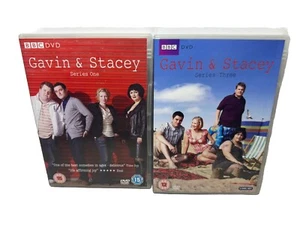 Gavin & Stacey: Series One And Three 1 3 (DVD) BBC Region 2 & 4 - VGC - Picture 1 of 11