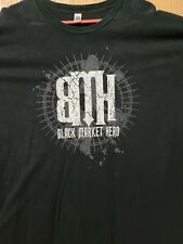 Black Market Hero  T-Shirt 2xl - 40 Below Summer Band- Ultra Rare Band Merch