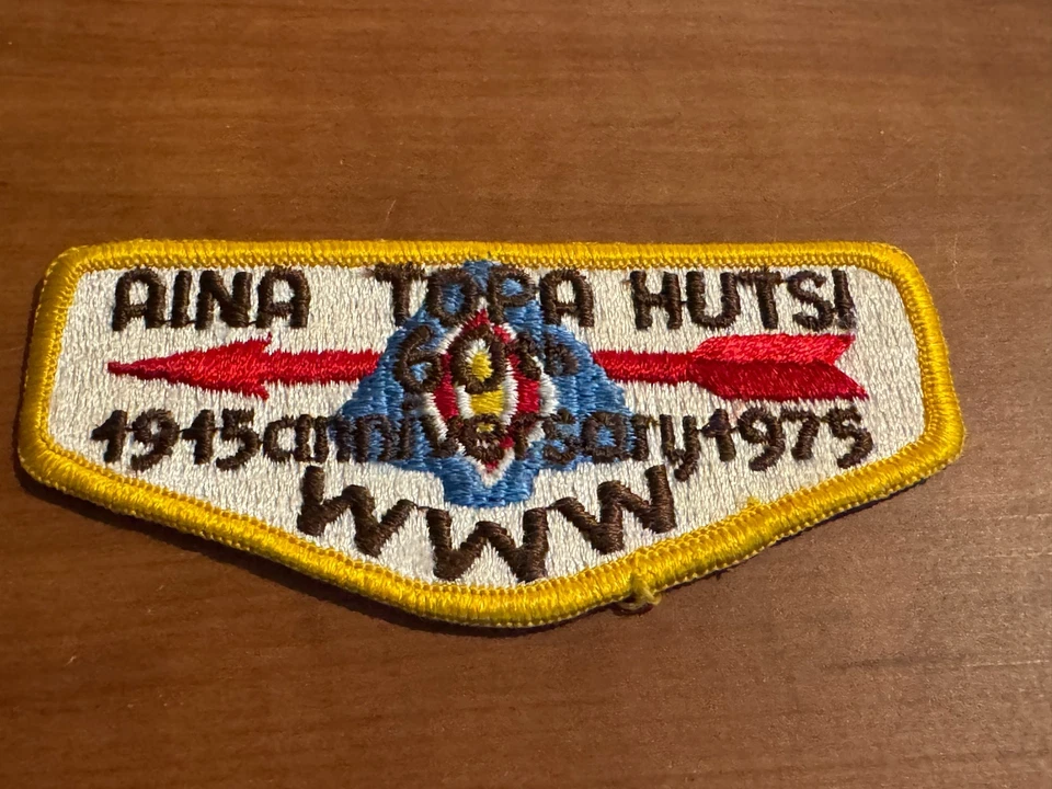 OA, Aina Topa Hutsi (60) 1975 60th Anniversary Flap (S-9) - Image 1 of 1