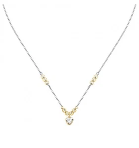 Morellato Collana Donna SAIX36 Emily in Paris Acciaio Cuore Cristallo Bianco 45c - Foto 1 di 4