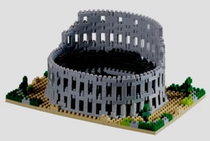 Mattoncino Nanoblock BRIXIES Colosseo Roma 200.132 nano brick Kit da 896 Pietre  - Imagen 1 de 2