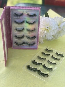 5 pairs false Synthetic eyelashes - Picture 1 of 3
