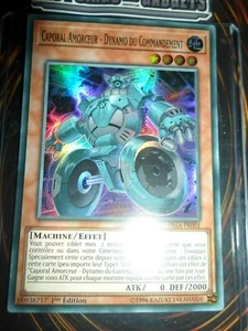 YU-GI-OH! SR CAPORAL AMORCEUR DYNAMO DU COMMANDEMENT FIGA-FR001 NEUF EDITION 1 - Picture 1 of 1