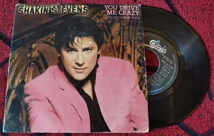 SHAKIN' STEVENS **You Drive Me Crazy (Tu Me Vuelves Loco)** 1981 SPAIN 7" SINGLE - Imagen 1 de 4