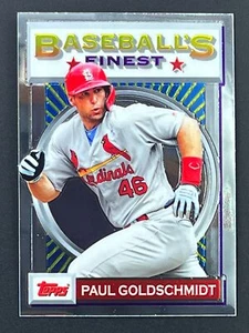 PAUL GOLDSCHMIDT 2020 Topps Finest Flashbacks #117 St. Louis Cardinals - Picture 1 of 2