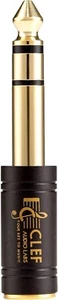 6.3mm 1/4" Male plug to 3.5mm 1/8" Female Jack Stereo Headphone Audio Adapter - Picture 1 of 2