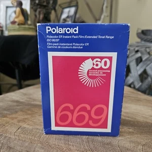 POLAROID 669 Professional Film Double Pack 16 Photos NEW Sealed Exp. 04/98 - Picture 1 of 5