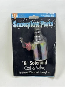 "B" Solenoid coil and valve, Snow Plow, Meyer 15357, Buyers 1306040 - Picture 1 of 1