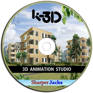 NEW & Fast Ship! K-3D Modeling and Animation Studio Software - Mac Disc - Picture 1 of 12