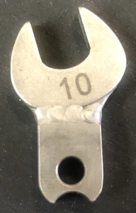 MOUNTZ / TORQUE LEADER 10 MM OPEN END WRENCH HEAD - Picture 1 of 2