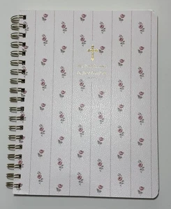 Fringe Studio THE LORD'S LOVE Floral Journal Spiral Notebook 192 Lined Pages - Picture 1 of 5