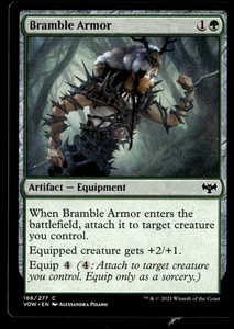 2021 Innistrad: Crimson Vow Bramble Armor Expansion/Common #188 - Picture 1 of 2