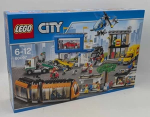 LEGO 60097 City Stadtzentrum Straßenbahn Lieferwagen SBahn S-Bahn PKW Auto NEU - Picture 1 of 10