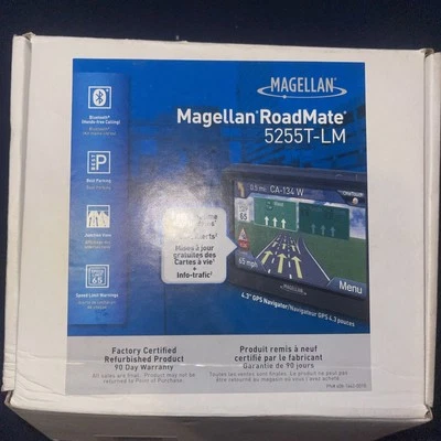 Magellan RoadMate 5255T-LM Automotive Mountable - Image 1 of 2