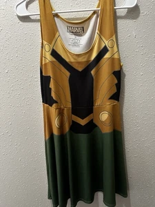 Marvel Her Universe Loki Vestito Pattinatore Costume Cosplay Donna Medium - Foto 1 di 5