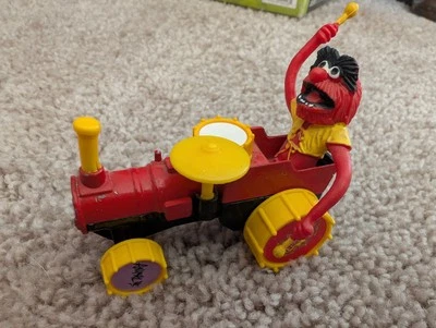 Vintage 1979 Corgi Animal Muppet Show Jim Henson Drum Tractor   - Image 1 of 4