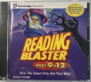 Reading Blaster Ages 9–12 CD-ROM Sealed Windows Educational Software - Picture 1 of 6