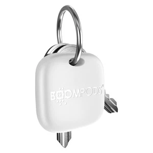 Boompods Tracker Bluetooth iPhone Clé Valise PC Recharge USB C Boomtag Blanc - Photo 1/5