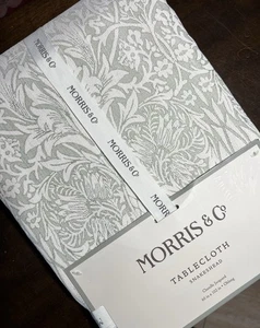 Mantel MORRIS & CO CABEZA DE SERPIENTE 60X102” ¡¡¡NUEVO!!! Asientos 8-10 Chenille ¡¡LUJO!!! - Imagen 1 de 10